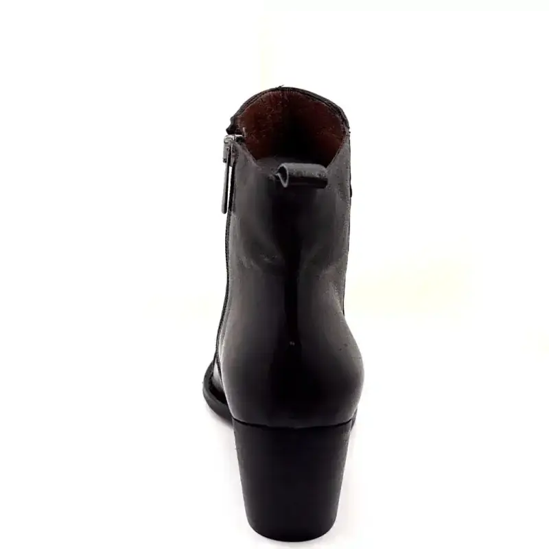 Muratti S 1775 M Sorte Læder Cowboystøvler - %shop-name%
