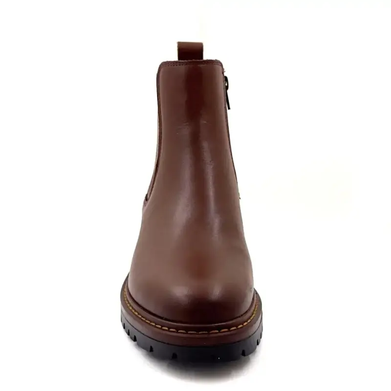Botas de Ivoire 25040 em couro marrom - %shop-name%