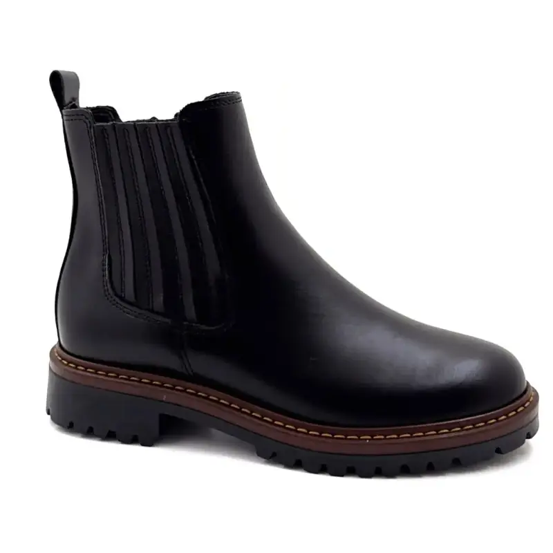 Ivoire Boots 25040 Black Leather - %shop-name%