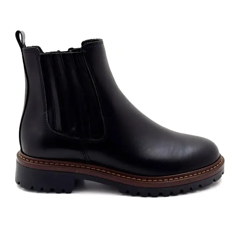 Botines Ivoire 25040 de piel negra %price%
