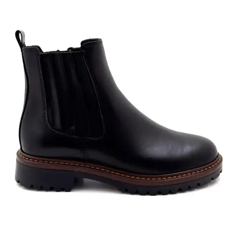 Botines Ivoire 25040 de piel negra %price%