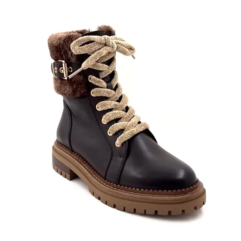 Regarde le Ciel Harry01 Botines de cuero marrón - %shop-name%