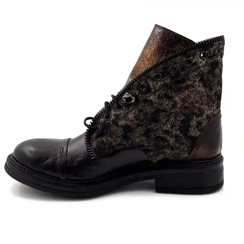 Fru.it 1022 Ankelboots, Krackelerat Bronsfärgat Läder - %shop-name%