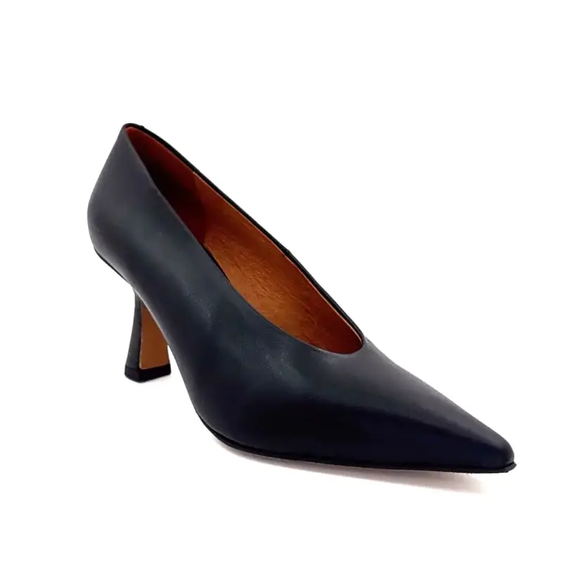 Μαύρες Δερμάτινες Γόβες Angel Alarcon 26509 - %shop-name%
