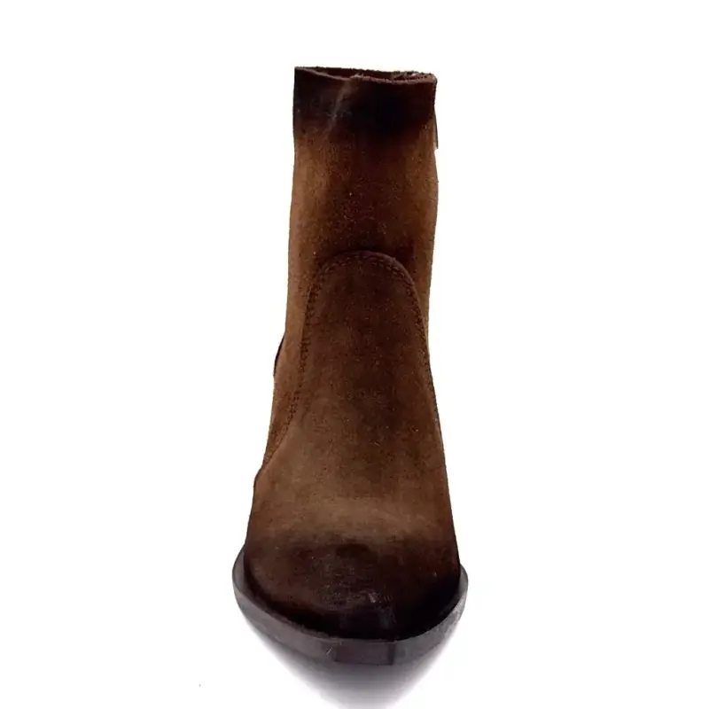 Gia 11 Bruna Cowboystövlar i Mocka - %shop-name% - %price%