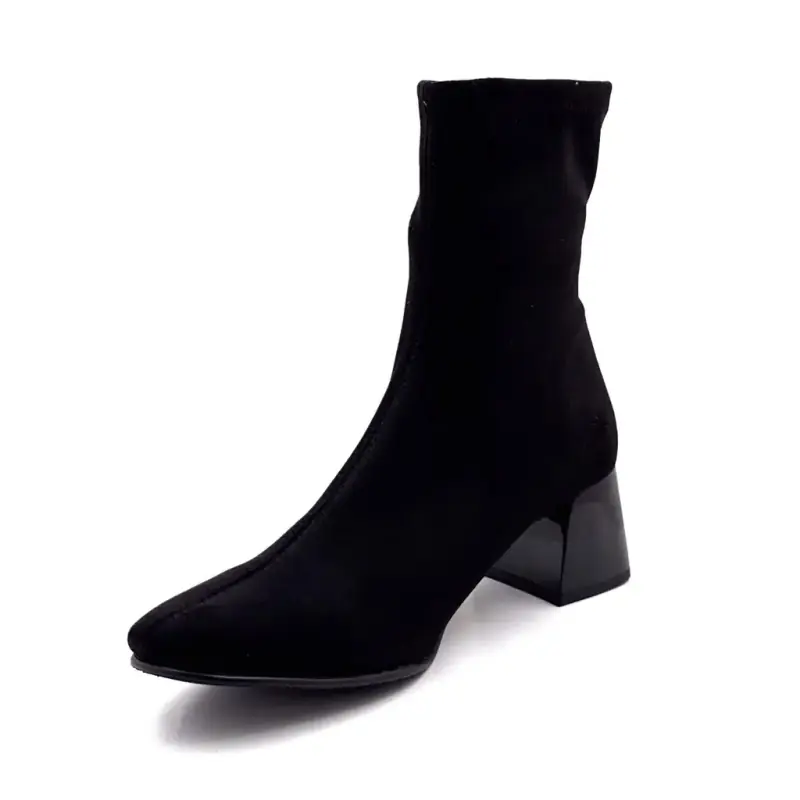Ghete elastice Miss Elastic 75436, negre - %shop-name%