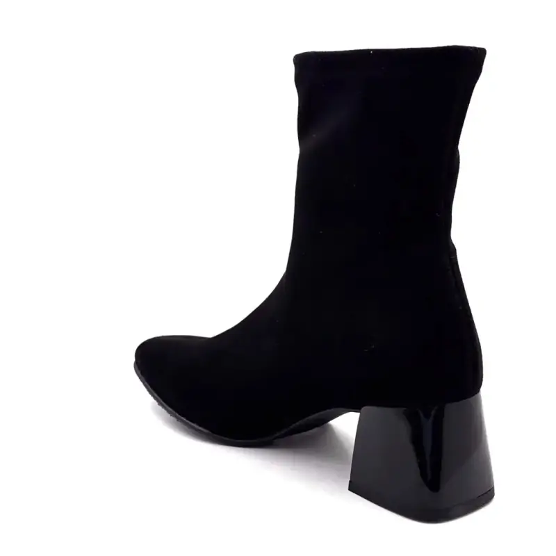 Μπότες Miss Elastic 75436 Ελαστικές Μαύρες - %shop-name%