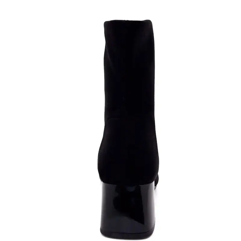 Miss Elastic 75436 Stretch Ankelstøvletter Svarte - %shop-name%